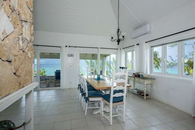 Dining Area with views of ocean.