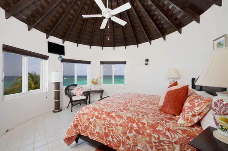 Master Bedroom with king size bed