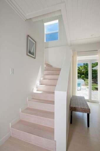 Stairs to upper level