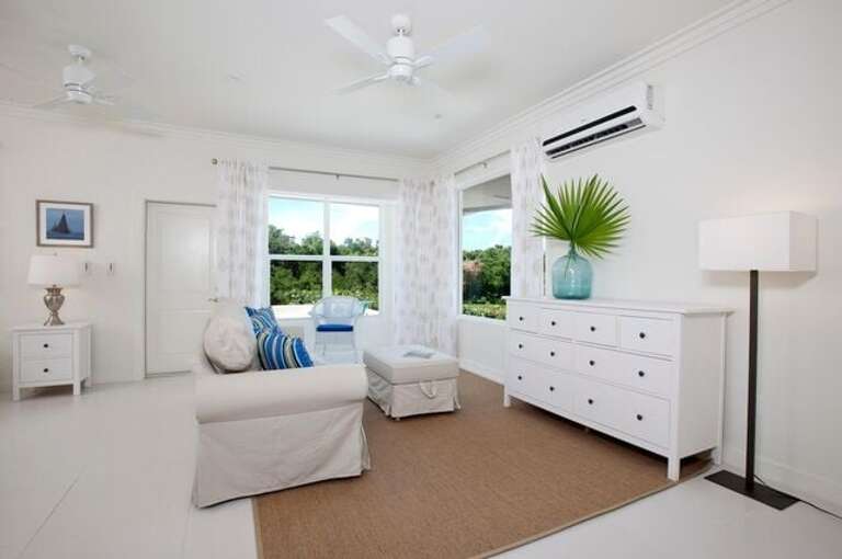 Studio apartment living area w/ ocean views. Studio is connected to main house.