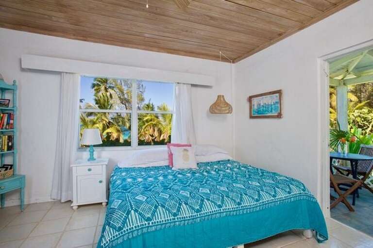 Second bedroom with the twin beds set up as a king.