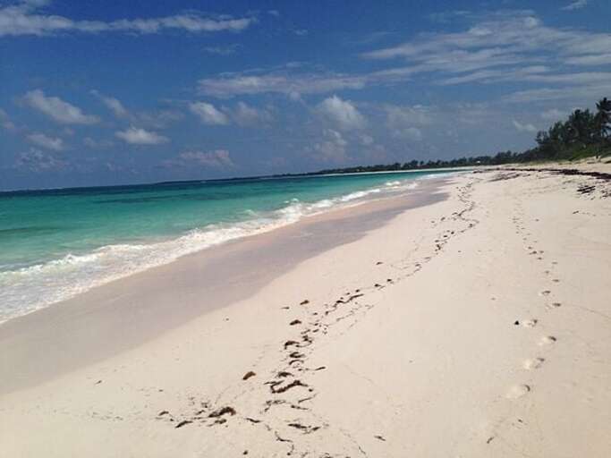 Kataluma's two-mile-long pink sand beach