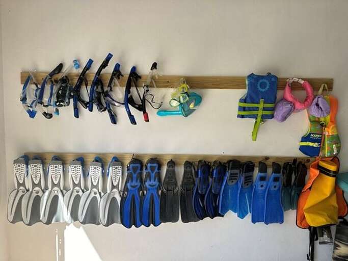 Plenty of snorkel gear!