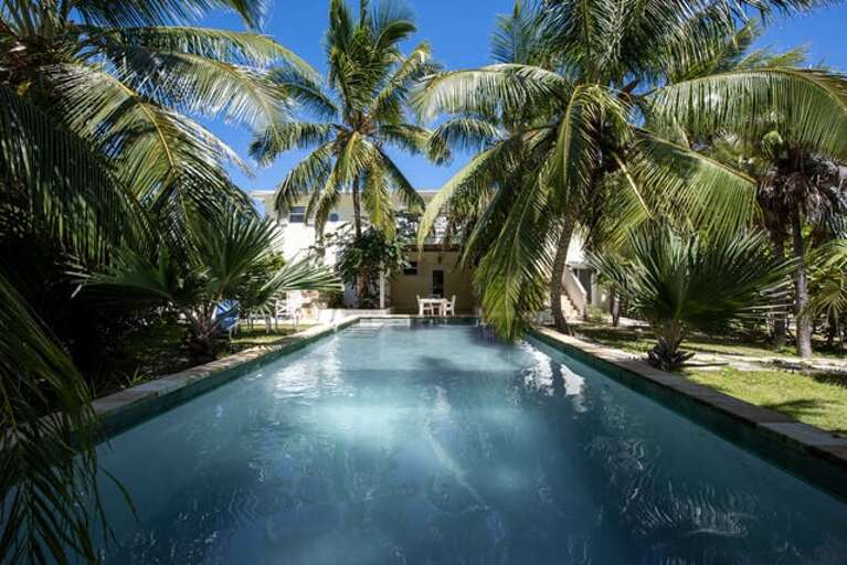 Our second pool situated in the garden area on the west side of the house