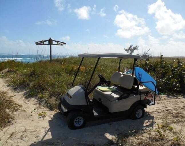 Golf carts available at no extra charge