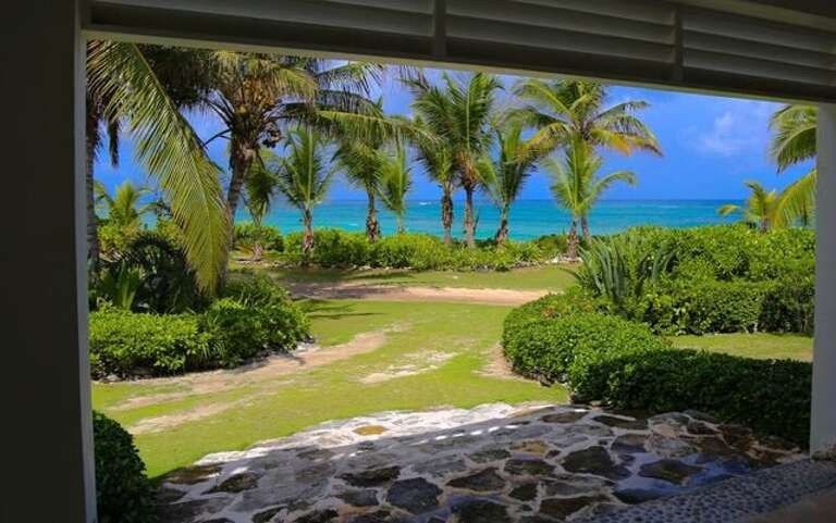 Just 50 feet from the beach.