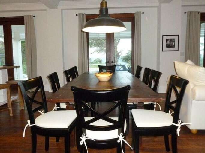 Dining Room with Ocean Views.