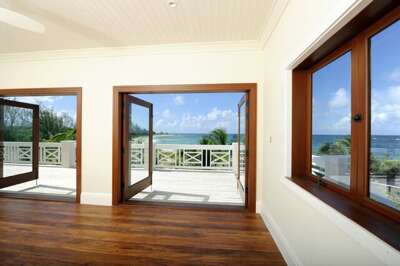 View from one of the two upstairs master suites.