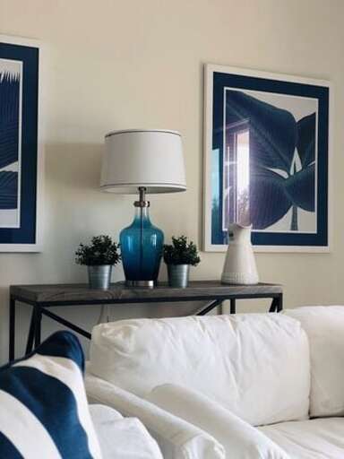 Living area furnishings