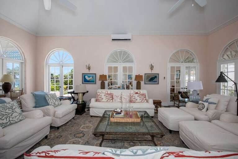 Great Room with ocean views.