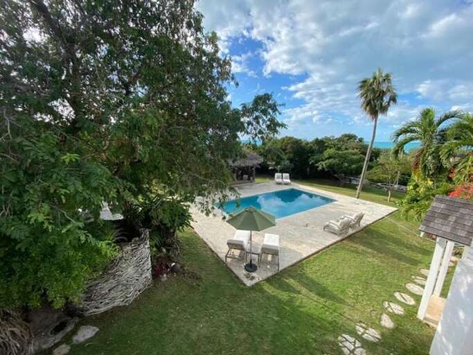 Private pool and grounds.