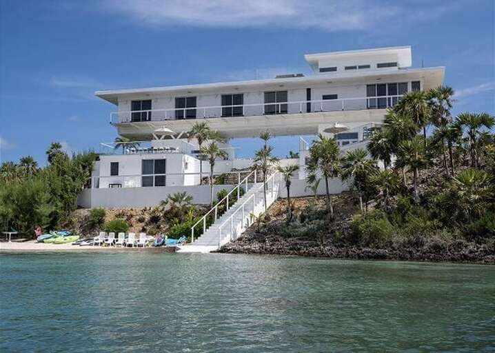 Sky Cove Estate from the cove.