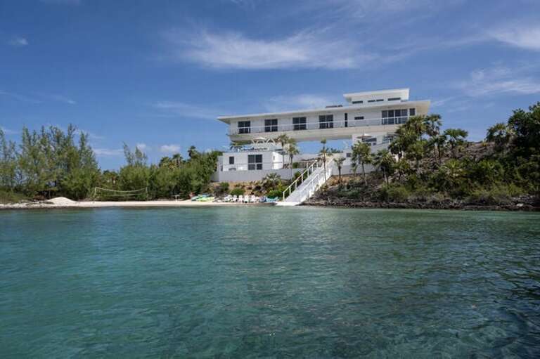 Sky Cove and it's private beach.