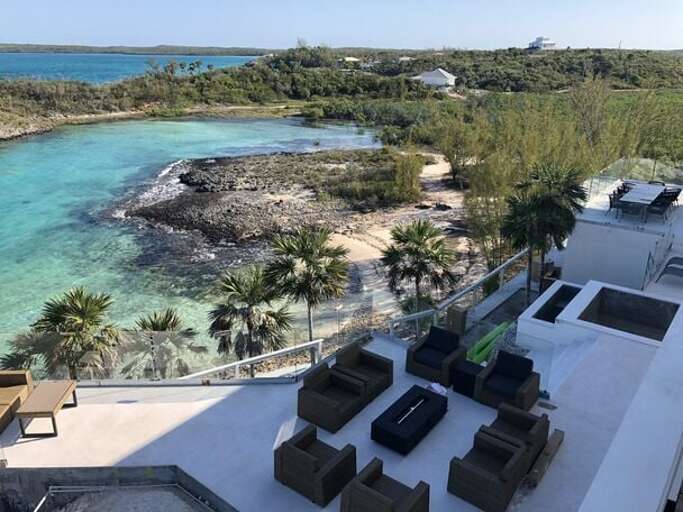 Sky Cove is a new secluded beachfront estate on the calm Caribbean side of Eleuthera.