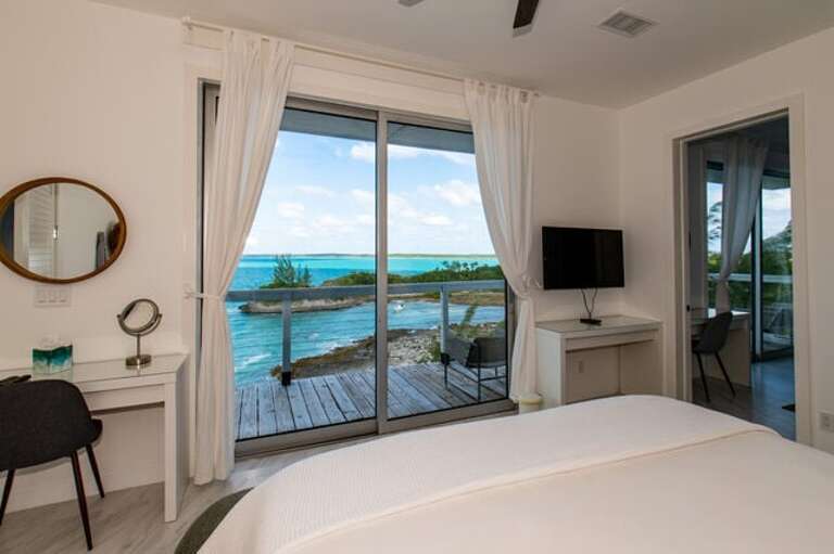 View from one the four identical master suites.