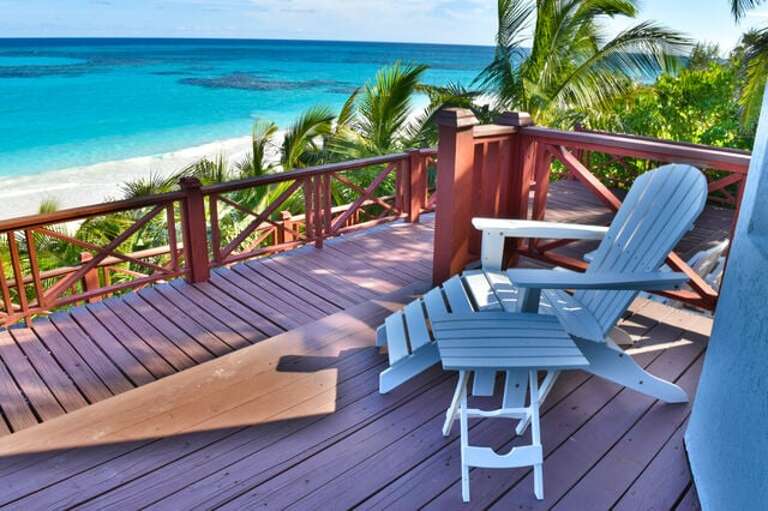 Unicorn Cay is usually deserted, so don't be surprised if you have this mile of pink sand entirely to yourself