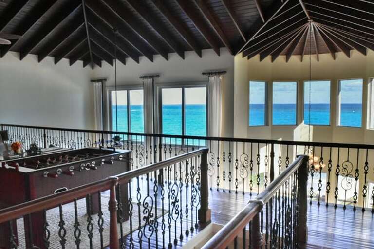 View from the loft and upstairs family room.