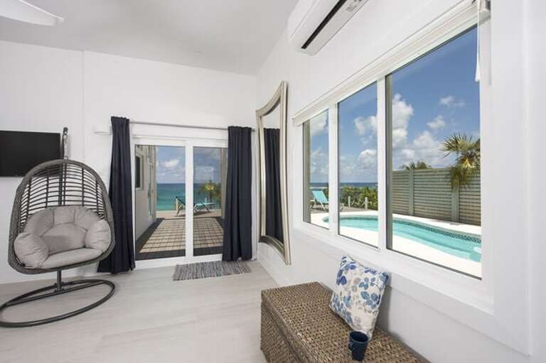 View from the master bedroom overlooking the ocean