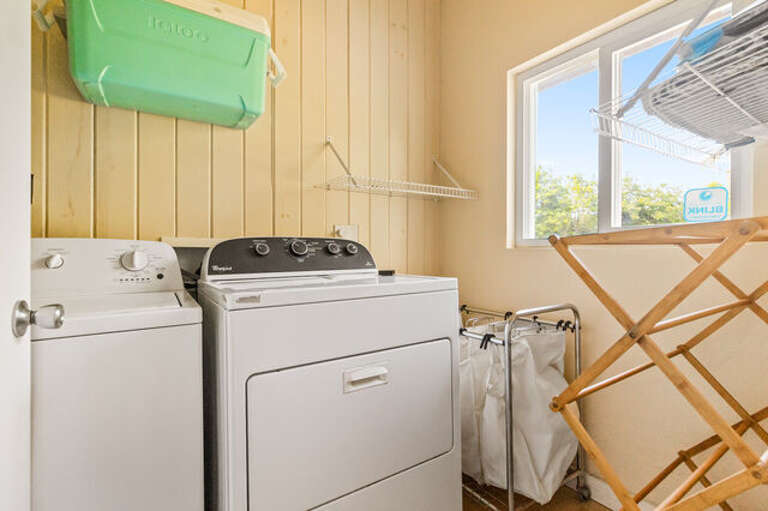 Laundry room.