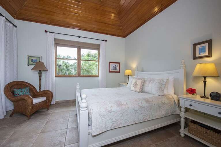 Spacious guest bedroom