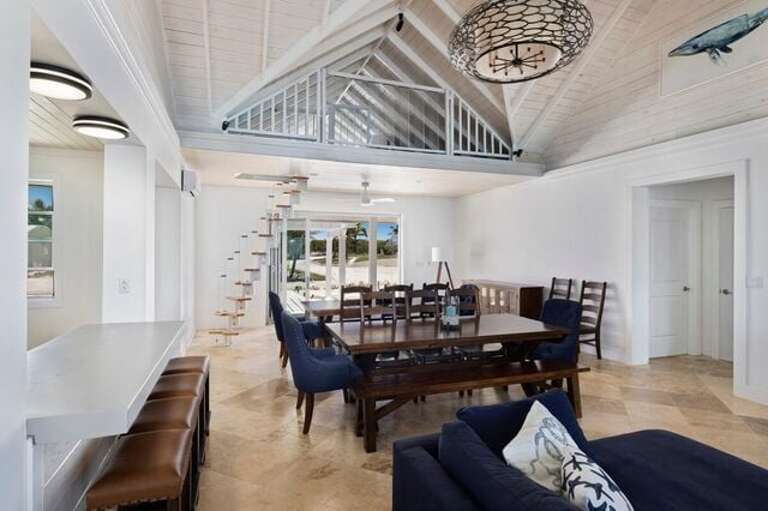 Living Area looking into Dining area