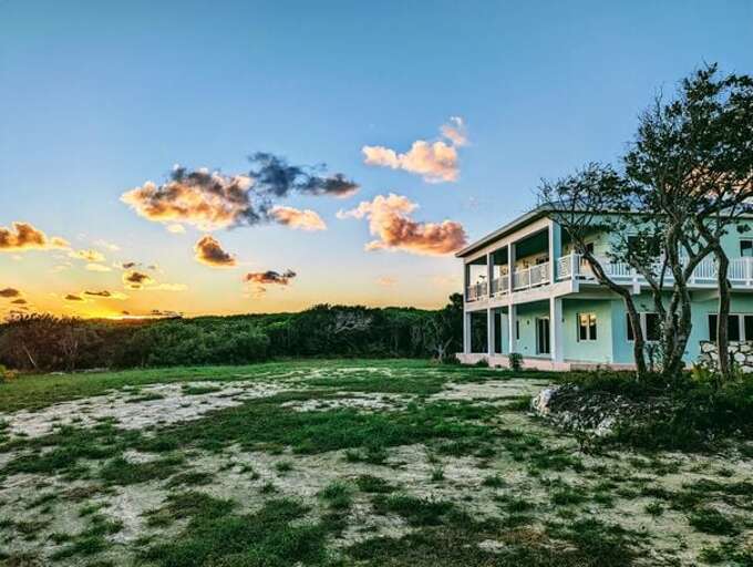 Sephora House, a brand new estate home set on 24 private gated acres half a mile from Gregory Town