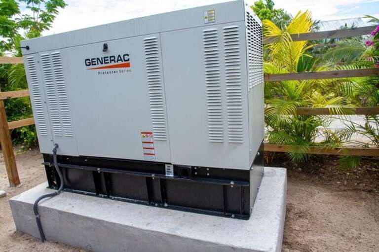 Our new whole-house back up generator!