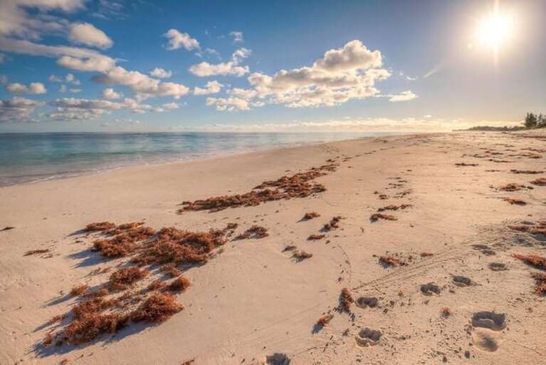 Situated directly on a mile-long pristine, beach that is usually deserted