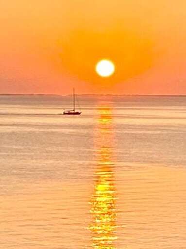 Caribbean sunset views