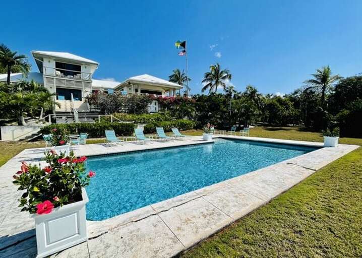 This 3-bedroom, 4-full-bath house is meticulously maintained and beautifully decorated