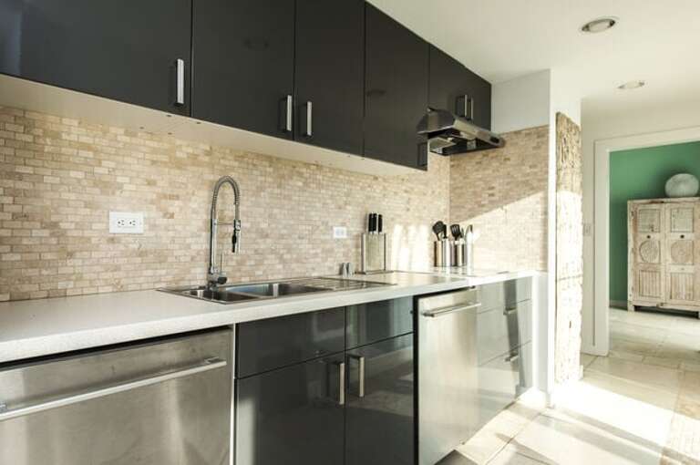 Fully equipped kitchen at Sunrise Villa