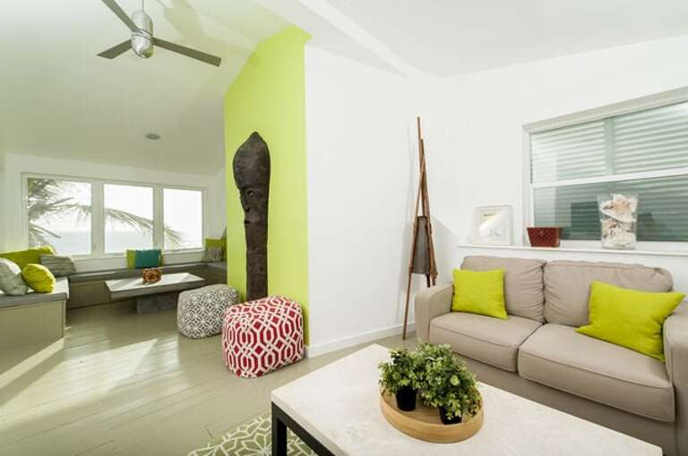 The rec room has an entertainment/media alcove, foosball and many other games, a full-size sleeper sofa, and a washroom with a half bath.