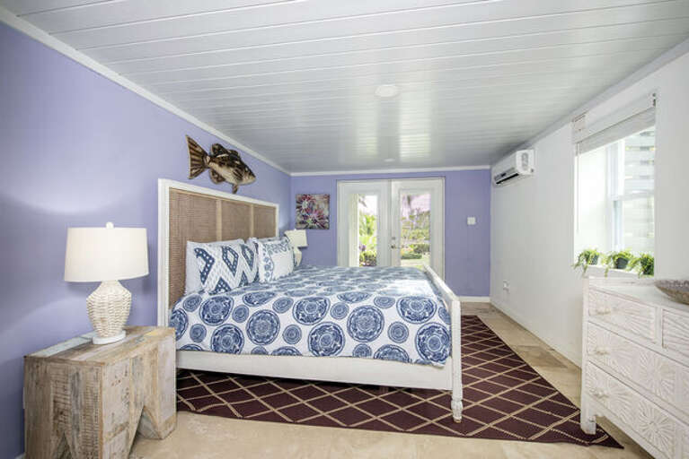 Sunset Villa third bedroom with private entrance.