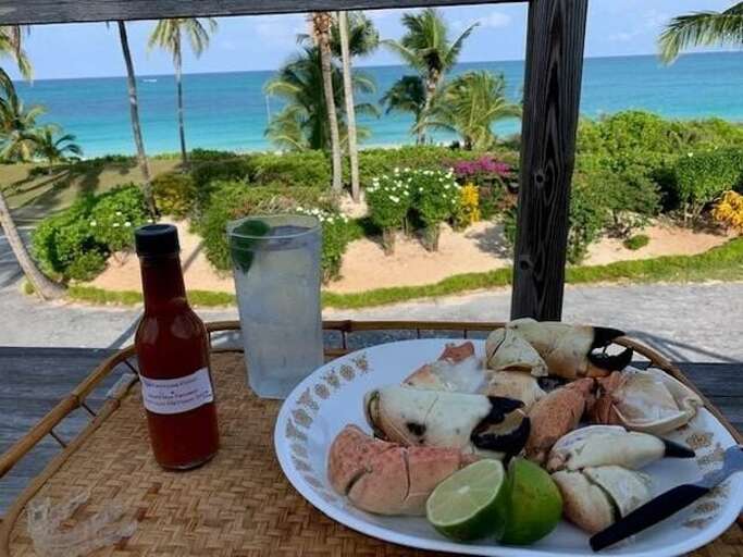 Alfresco dining on the wrap-around veranda