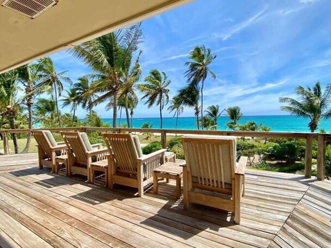 Look out and enjoy our pristine beach, you will usually have it to yourself!