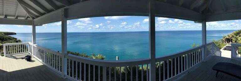 Panoramic view looking out Panoramic view looking out