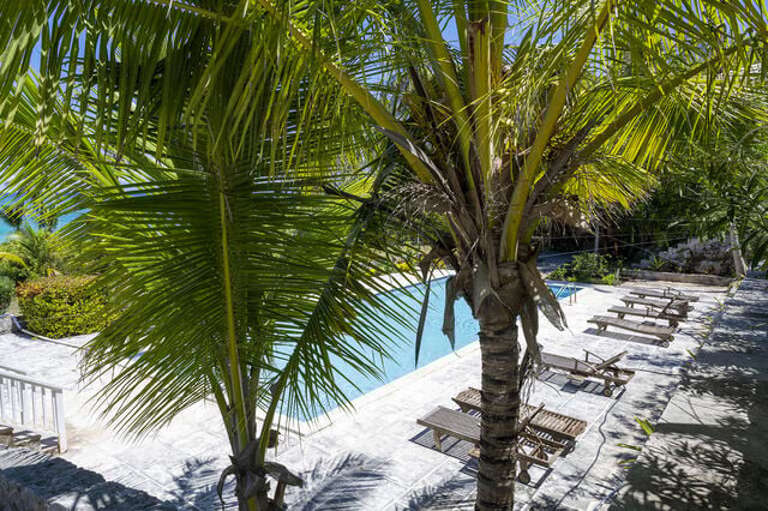 Hearts Ease is just 100 feet from a large and lovely pool shared with several other homes. Hearts Ease is just 100 feet from a large and lovely pool shared with several other homes.