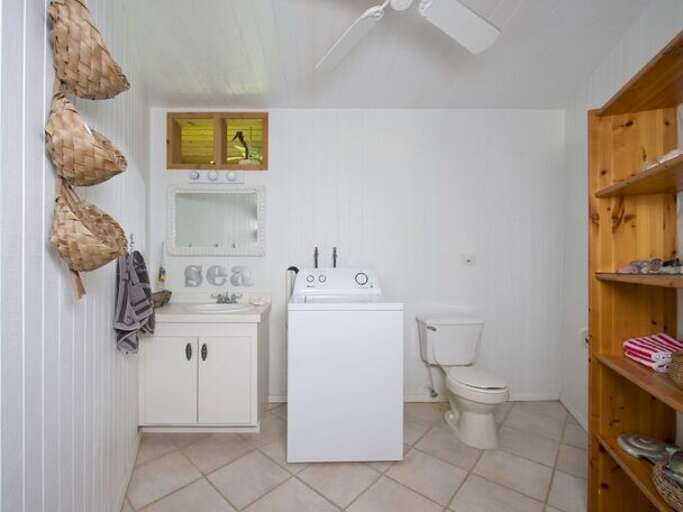 Powder Room/Laundry Room on Main Floor