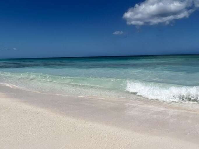 Our beach, Poponi Beach.