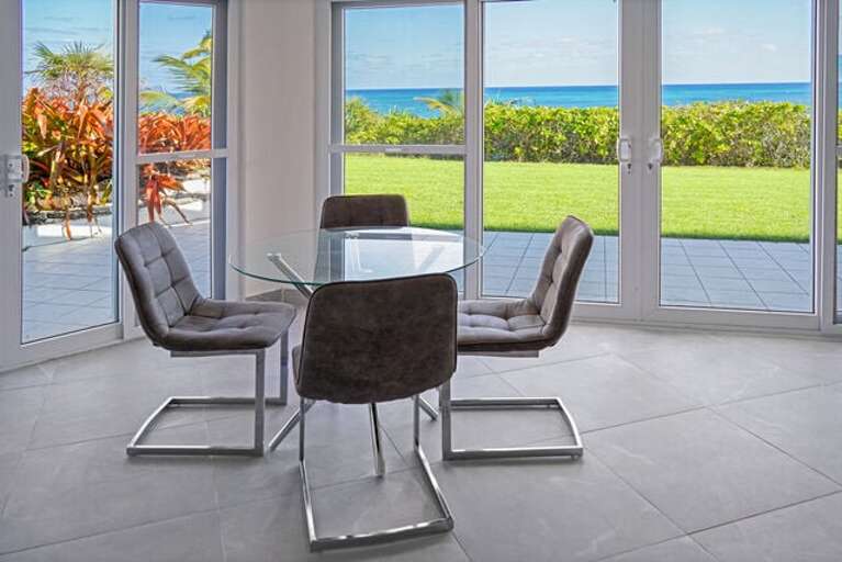 Great room with ocean views.