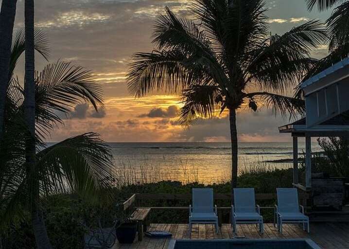 Sunrise over French Leave Beach