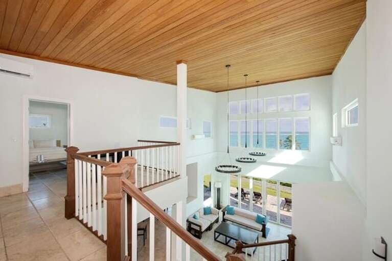 Landing area looking into Great Room.