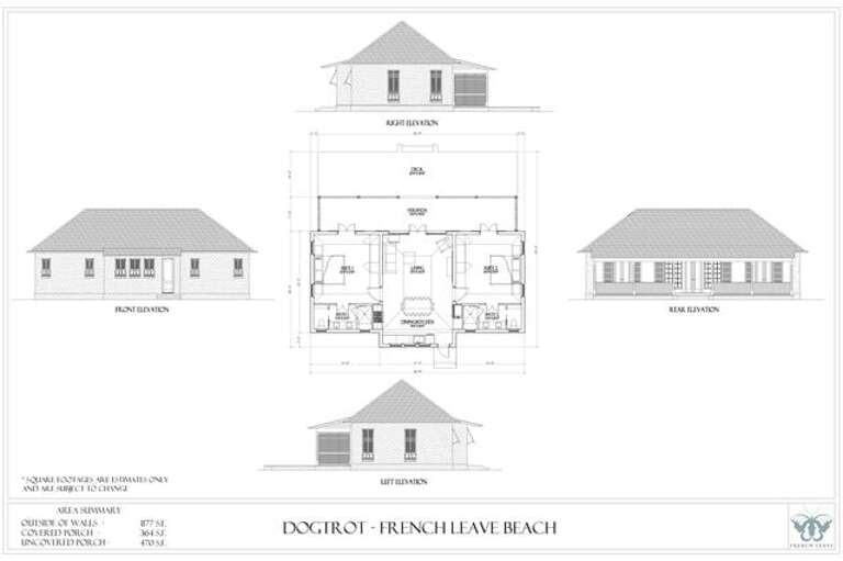 Dogtrot floor plan
