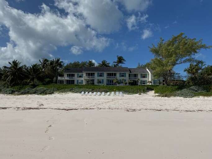 Treasured view from beach