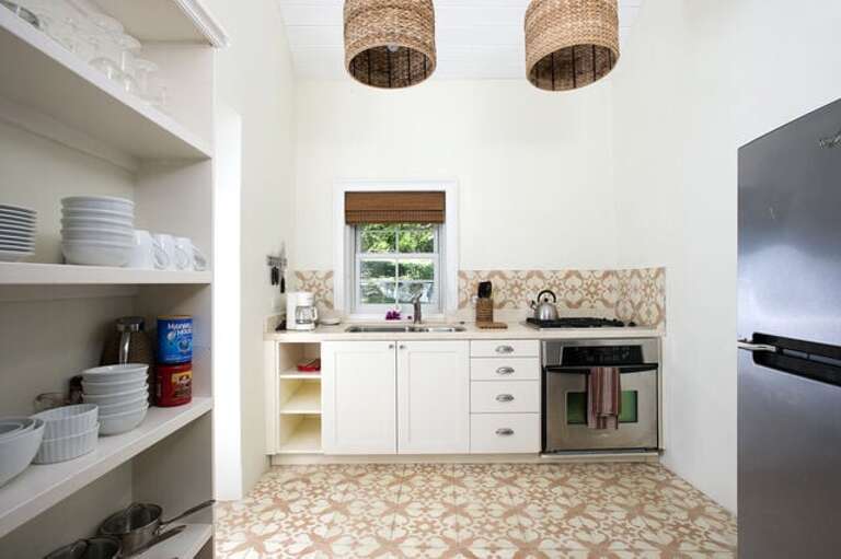 Guest cottage kitchen