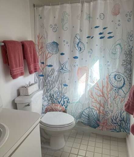 Master Bath with tub/shower combo