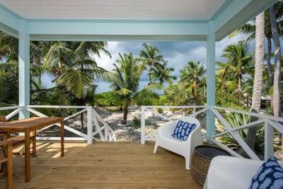 Bica Bungalow is a stunning new private cottage located directly on world-famous French Leave Beach, the most sought-after location on Eleuthera.
