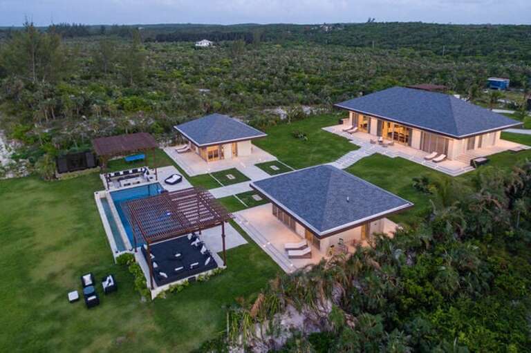 Aerial view of Ananda Estate and grounds. Aerial view of Ananda Estate and grounds.