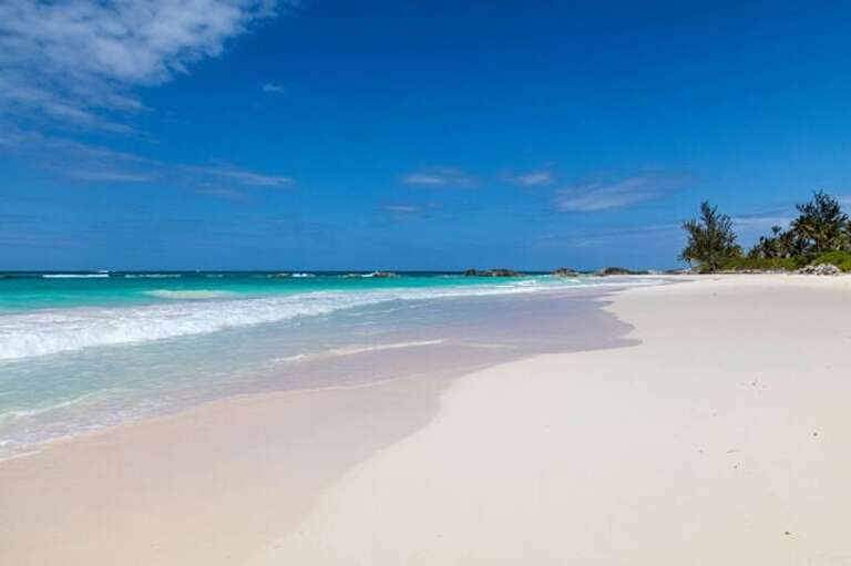 Ananda Estate's deserted pink sand beach. Ananda Estate's deserted pink sand beach.