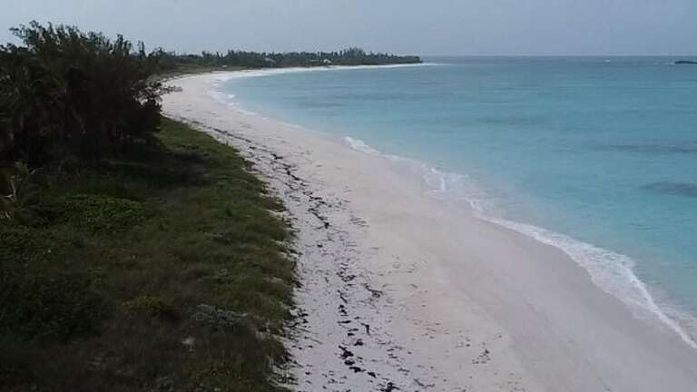 Our beach facing north.